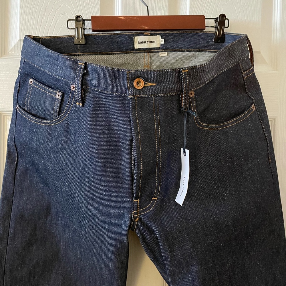 Taylor Stitch Democratic Jean in Cone Mills Denim